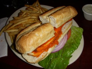 Not so great buffalo chicken sandwich