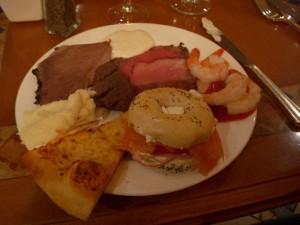 My eclectic first plate