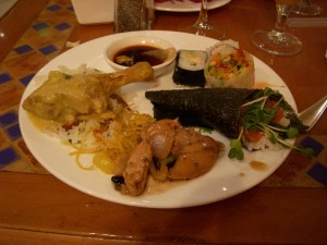 My asian-themed second plate