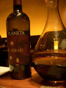 A really great Italian syrah