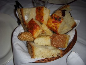 Basket full of delicious carbs