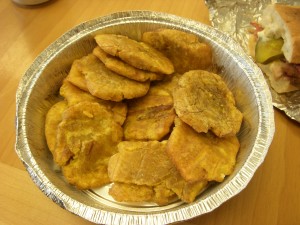 Sad and dry tostones