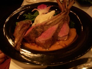 Rack of lamb rogan josh