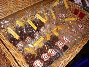 Cabernet cherries and black forest cherries