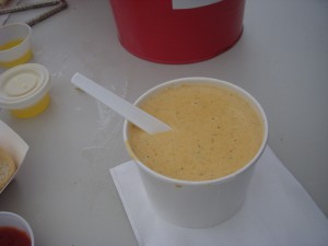 Rich and creamy crab bisque