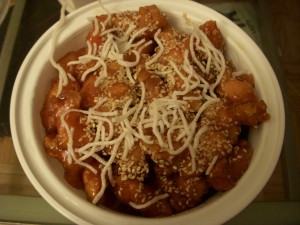 Sesame chicken
