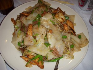 House special flat wide noodles