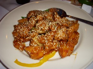 Sesame chicken