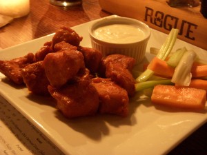 Spicy boneless buffalo wings