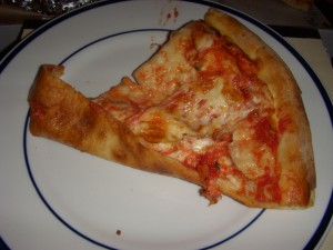 Mangled slice with unintentional underside shot