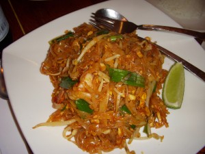 Pad thai, of course