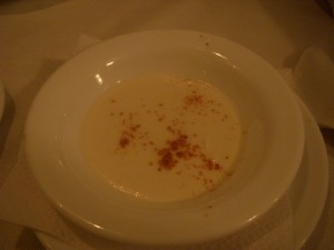 Some sort of weird cheese dip