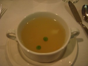 Chicken consomme