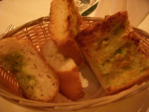 Yummy toasted garlic bread