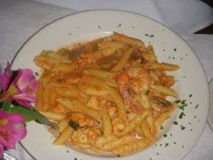 Penne jambalaya