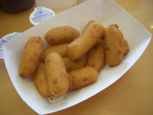 Crispy hush puppies