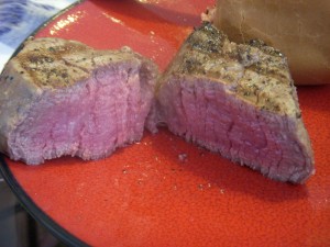 Flavorful and juicy steak