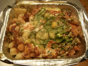 Aloo papri and the case of the missing potatoes