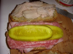 Constructing the Cuban sandwiches