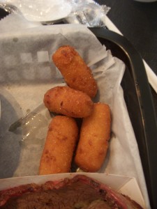 Crispy hush puppies