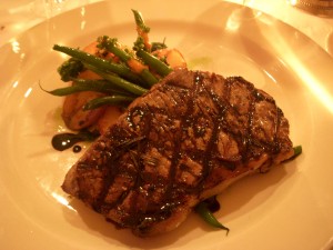 Grilled New York strip