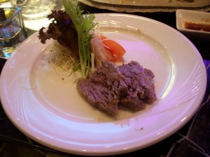 Melt-in-your-mouth beef