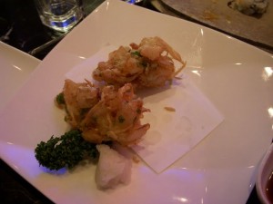 Shrimp and Scallop in the lightest tempura batter