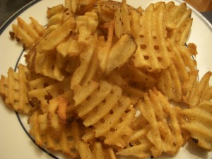 Sadly limp and bland fries