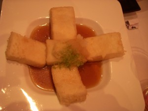 Agedashi tofu