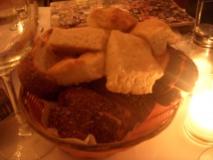 Basket of so-so bread