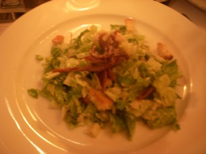 Standard caesar salad