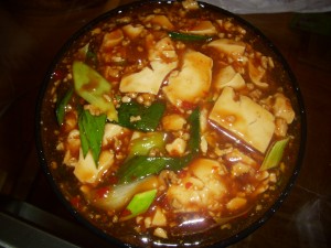 Mapo tofu