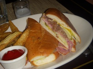 A very sad attempt at a Cuban sandwich