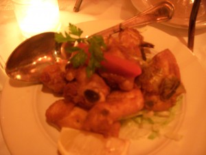 Chicharones de pollo