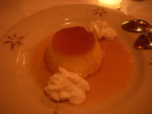 There's always room for flan
