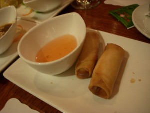Thai spring rolls