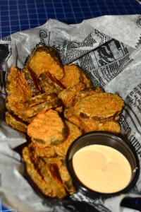 Fried pickle chips