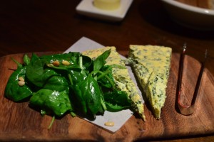 Spinach and ricotta tart
