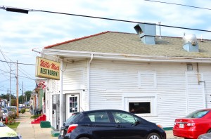 The unassuming white building that houses Willie Mae's