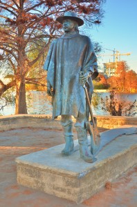 Stevie Ray Vaughn statue