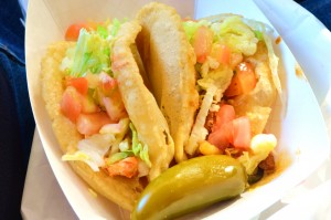 Puffy tacos from Ray's Drive Inn