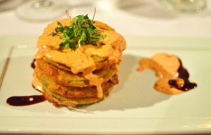 Fried green tomatoes