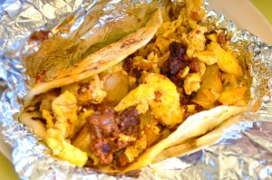 taco from El Milagrito